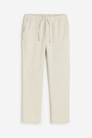 Heren-Casualbroek met Koord – Minimalistische Look in Meerdere Kleuren