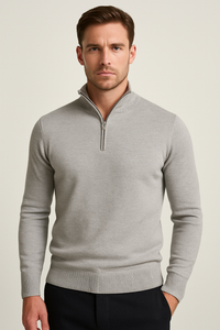 Romano DeLuca | Fijngebreide Trui – Slim Fit Elegantie