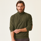 Mason Ridge | Heren Rib Half-Zip Sweater
