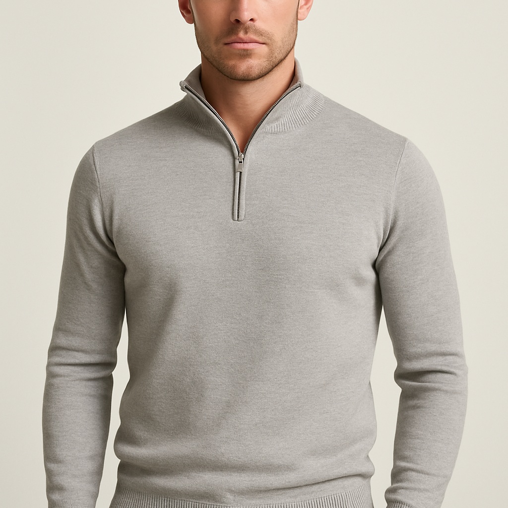 Romano DeLuca | Fijngebreide Trui – Slim Fit Elegantie