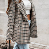 Karina | Geruite Blazer voor Dames