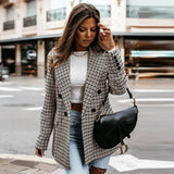Karina | Geruite Blazer voor Dames