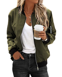 Tessa-Mae™ Stijlvolle Dames Bomberjack