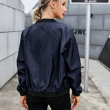 Tessa-Mae™ Stijlvolle Dames Bomberjack