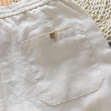 Bradley™ Heren Linnen Look Broek