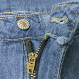 Daisy™ Dames Wide Leg Denim Broek