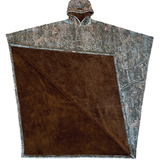 Patricia™ Luxe Fleece Poncho met Capuchon