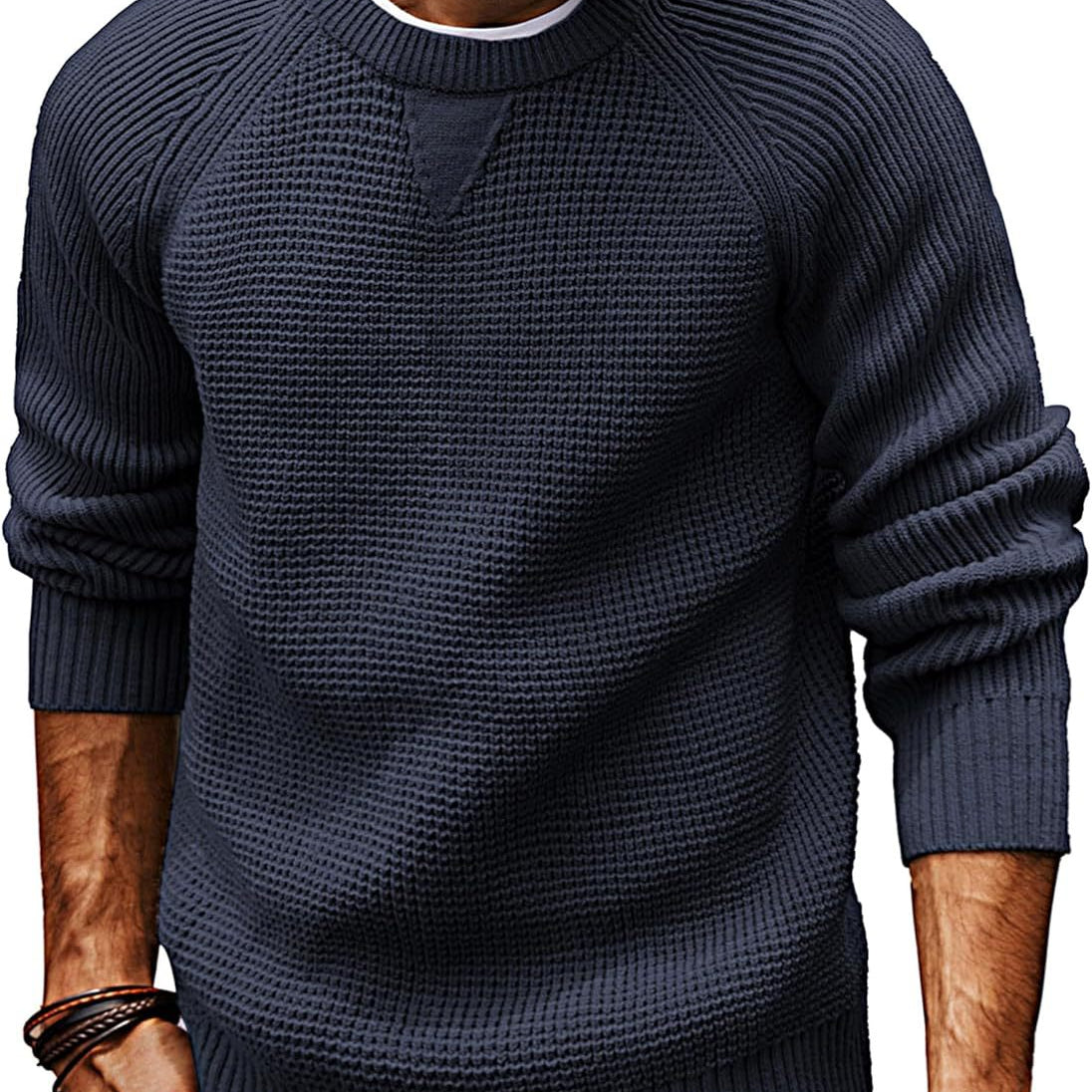 Lorenzo Cortese | Luxe Heren Trui met Structuur