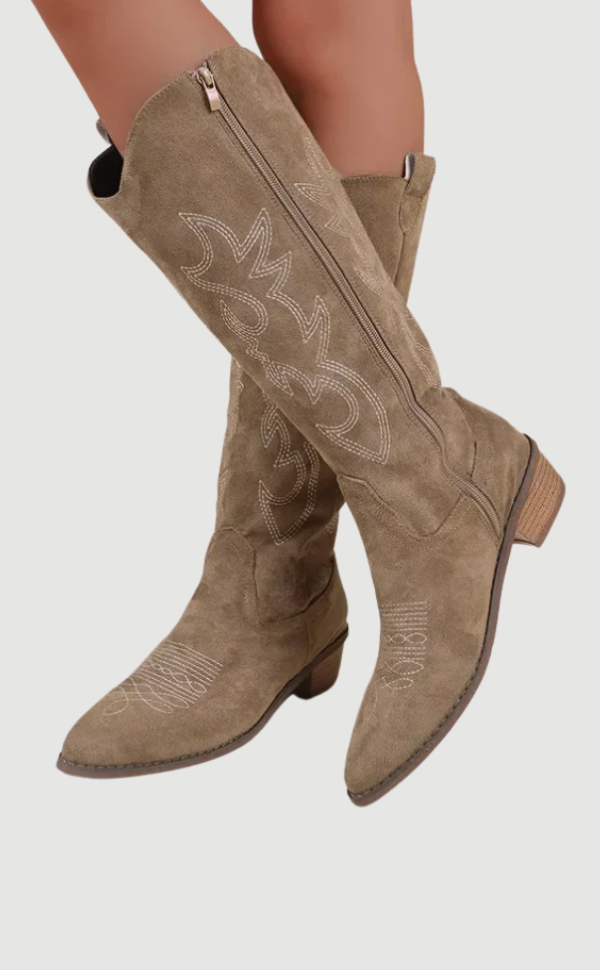 Cowboylaarzen van Suède – Western-Chic voor stijlvolle optredens