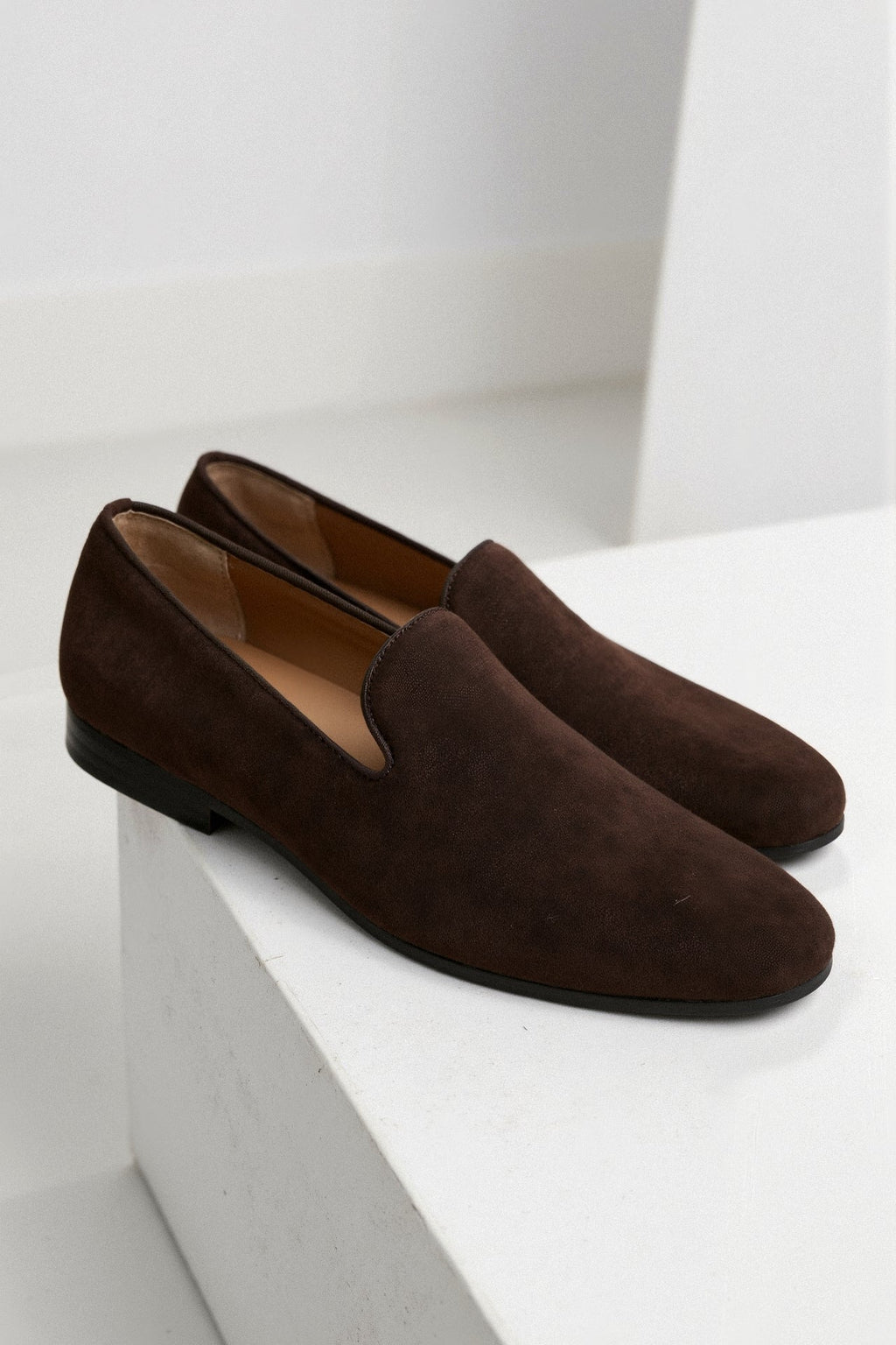 Bruine Suède Loafers – Elegantie en comfort verenigd