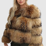 Dacy | Stijlvolle Kunstbont-Jacke