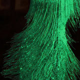 Falynn | Feestjurk met Glitter | Glamoureuze Jurk voor Speciale Gelegenheden