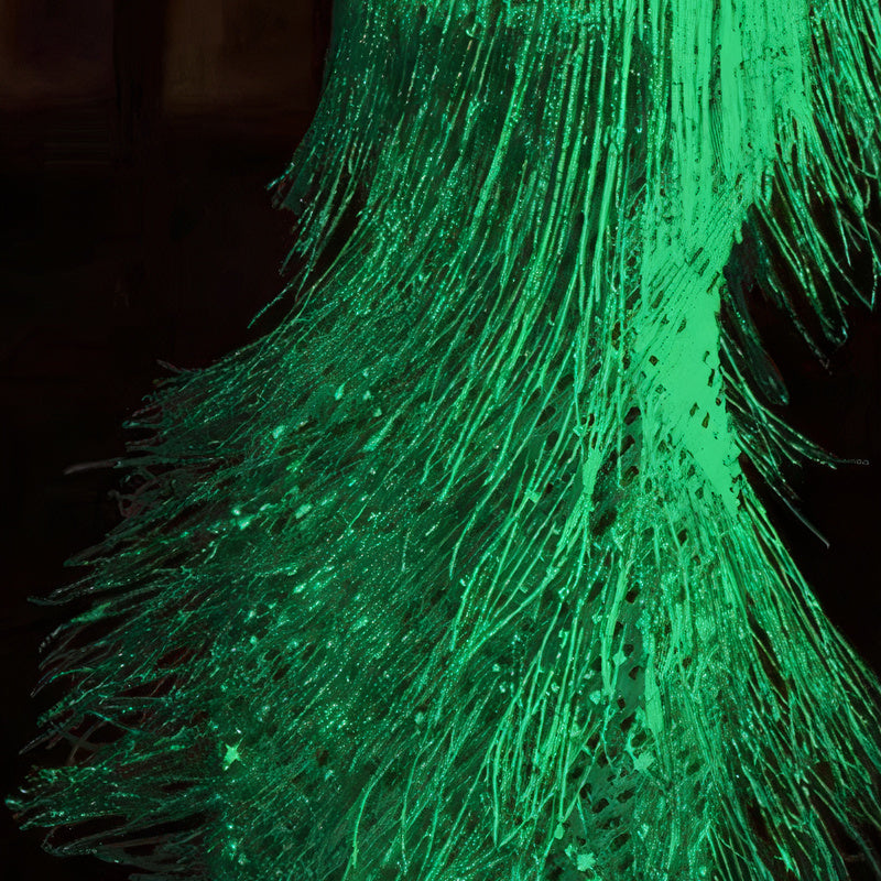 Falynn | Feestjurk met Glitter | Glamoureuze Jurk voor Speciale Gelegenheden