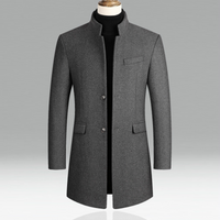 Jorik™ Heren Sherpa Gevoerde Elegante Winterjas