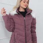 Eliane™ Warme Gewatteerde Winterjas
