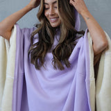 Patricia™ Luxe Fleece Poncho met Capuchon