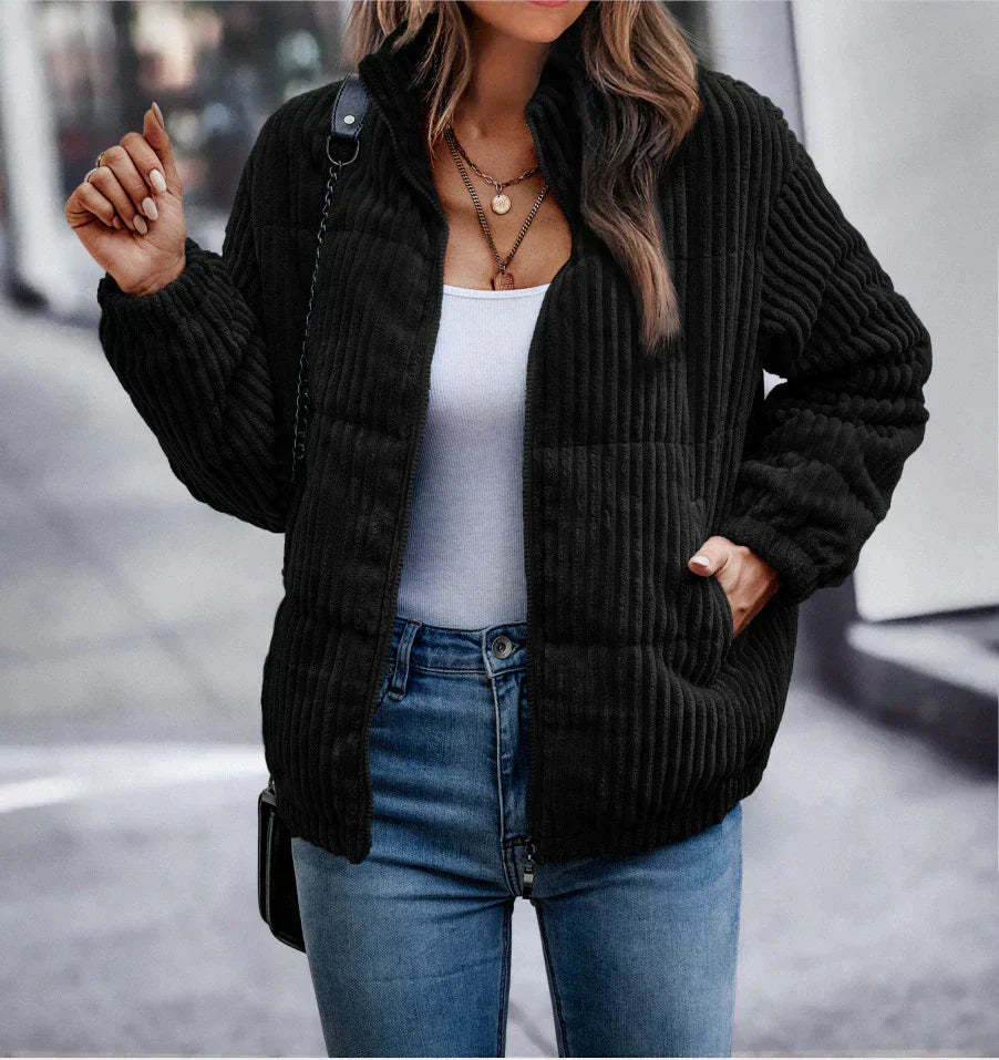 Tessa™ Zachte Corduroy Damesjas