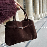 Zella | Luxe Dames Handtas van Suède