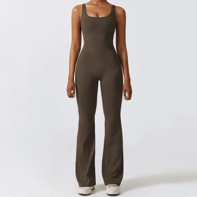 Laura | Comfortabele Yoga-Overall met Lendensteun