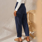 Scarlett™ Dames Casual Linnenlook Broek