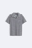 Gestreept Gebreid Poloshirt | Maritieme Elegantie met een Moderne Touch