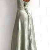Maddy | Elegante Dames Maxikleed met Spaghettibandjes & Bloemenpatroon
