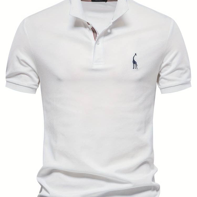 Mateo | Slim Fitted Klassiek Poloshirt met subtiele Kragendetail