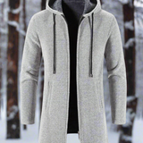 Floris™ Stijlvolle Lange Hoodie Jas