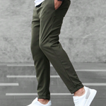 Atlden | Slim Fit Joggingbroek met Tunnelkoord