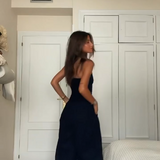 Amara™ Elegante strapless jumpsuit
