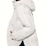 Ninthe™ Dames Gewatteerde Winterjas