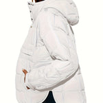 Ninthe™ Dames Gewatteerde Winterjas