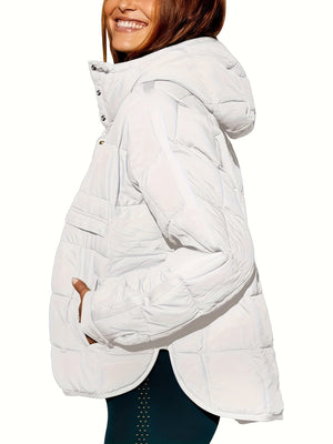 Ninthe™ Dames Gewatteerde Winterjas