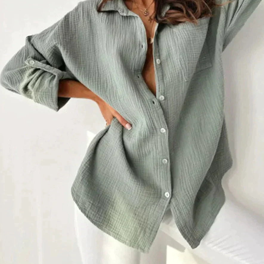 Ilona™ Casual Oversized Blouse voor Dames