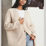 Oversized Gebreid Vest | Zachte Wolblend | Tijdloos & Comfortabel