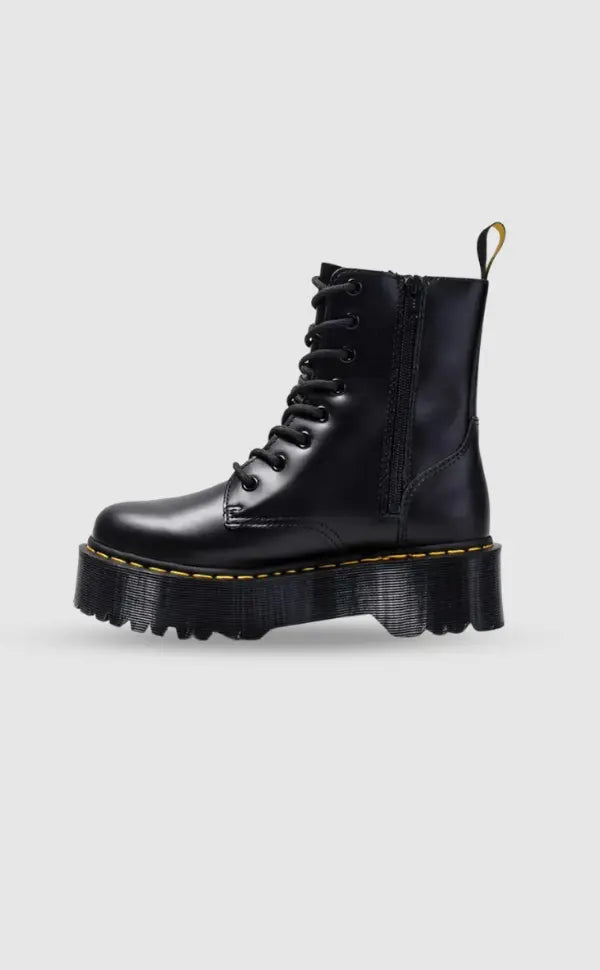 Ella | Elegante Plateauboots van Leer – Stijlvolle Schoenen met Comfort