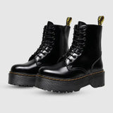 Ella | Elegante Plateauboots van Leer – Stijlvolle Schoenen met Comfort