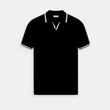 Heren Poloshirt met Contrastdetails – Elegant & Modern