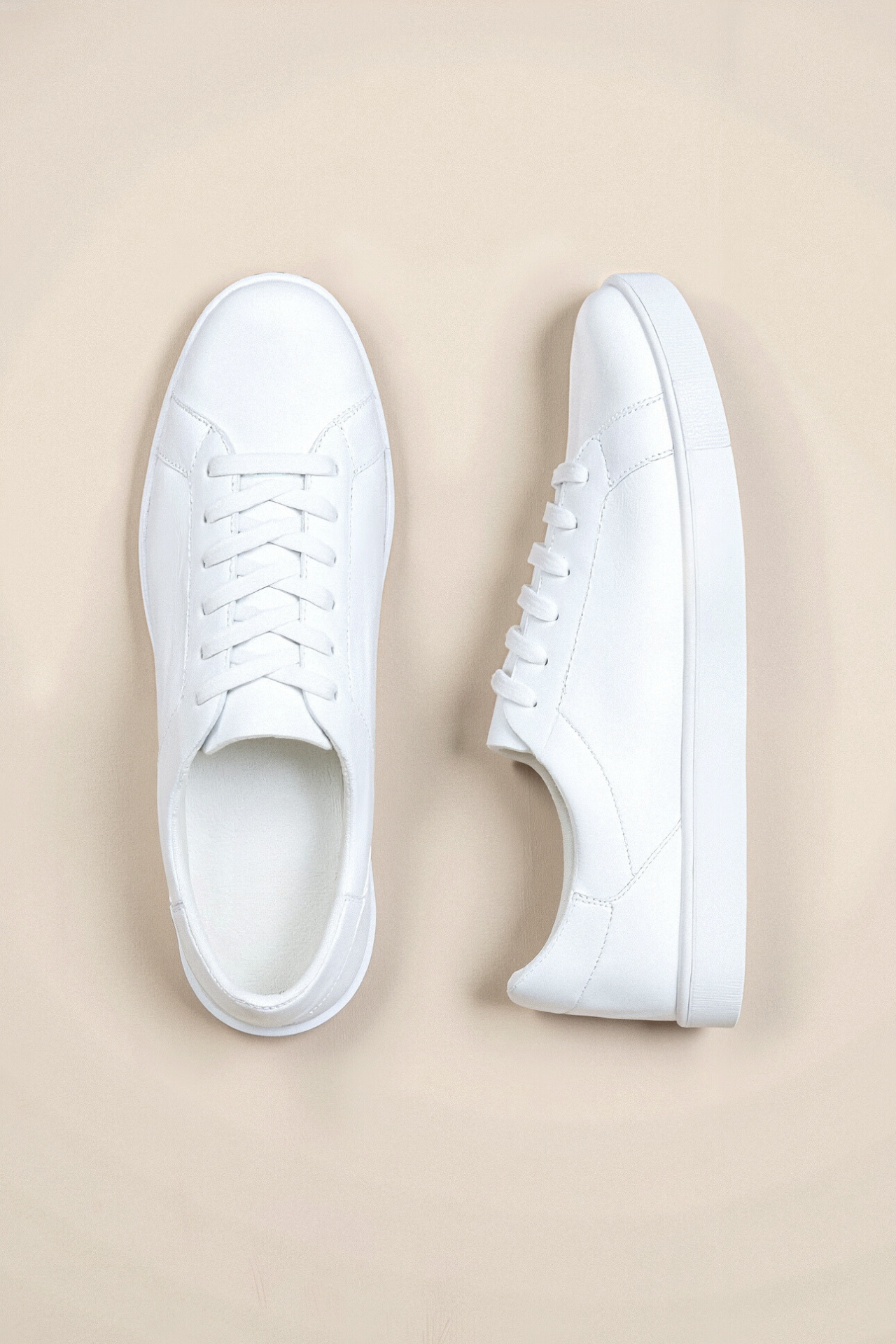 Minimalistische witte sneakers – Perfect voor elke gelegenheid