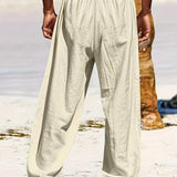 Maes™ Casual linnen herenbroek