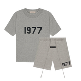 Premium Heren Summer Set Gebroken Wit – Zacht Katoen, Oversized en Tijdloos Stijlvol