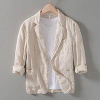 Christof™ Heren Linnen Blazer