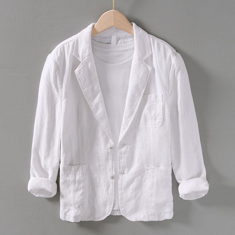 Christof™ Heren Linnen Blazer