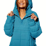 Ninthe™ Dames Gewatteerde Winterjas