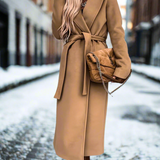 Livy™ Dames Elegante Lange Wintermantel