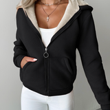 Noorje™ Warme Fleece Hoodie met Capuchon