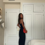 Amara™ Elegante strapless jumpsuit