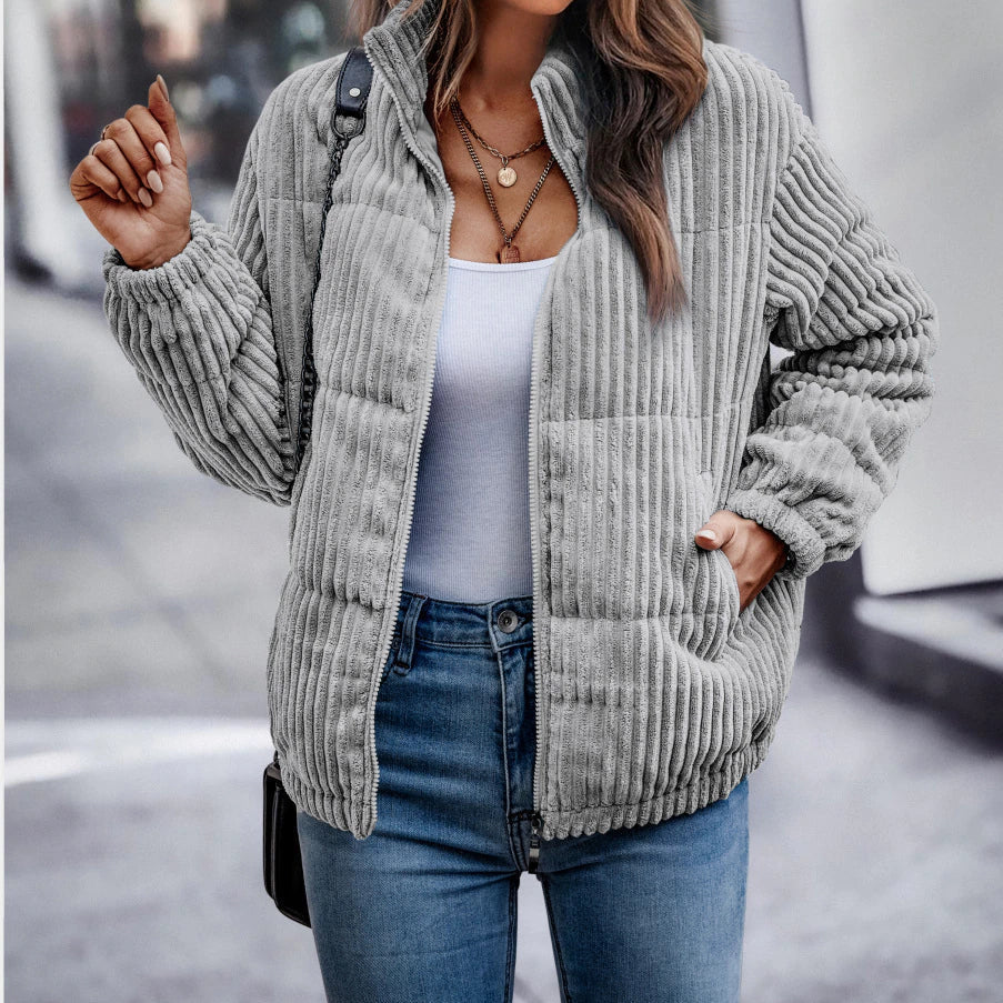 Tessa™ Zachte Corduroy Damesjas