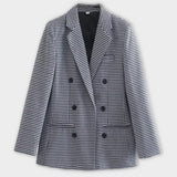Chloe™ Dames Geruite Blazer
