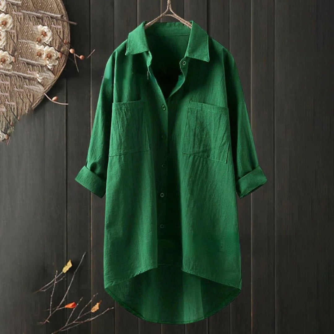 Zoe™ Dames Losvallende Blouse